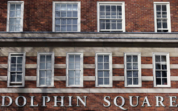 Much of the abuse was alleged to have taken place at the Dolphin Square complex in Pimlico, where a large number of MPs had flats Photo: Reuters