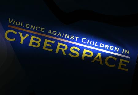 A booklet entitled, "Violence Against Children in Cyberspace", is pictured at an office of Keiji Goto, a police officer-turned lawyer in Tokyo August 10, 2012. "The average citizen is against child pornography, but I feel they don't act strongly on those beliefs. Whenever they face strong opposition, they tend to back down easily," says Goto, who in 2005 left the police force's cybercrime unit and became a lawyer, who now works with crime victims. Picture taken August 10, 2012. To match Feature JAPAN-PORNOGRAPHY/ REUTERS/Yuriko Nakao