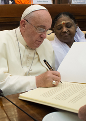 CEREMONY FOR THE SIGNING OF THE FAITH LEADERS' UNIVERSAL DECLARATION AGAINST SLAVERY