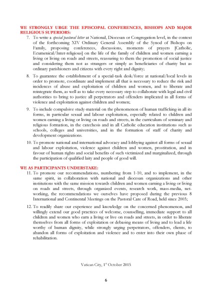 International Symposium on the Pastoral care of the Road-PLAN OF ACTION-EN-1.10.2015-1-page-006