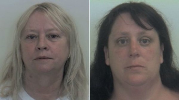 Karen MacGregor and Shelley Davies were found guilty after the trial at Sheffield Crown Court