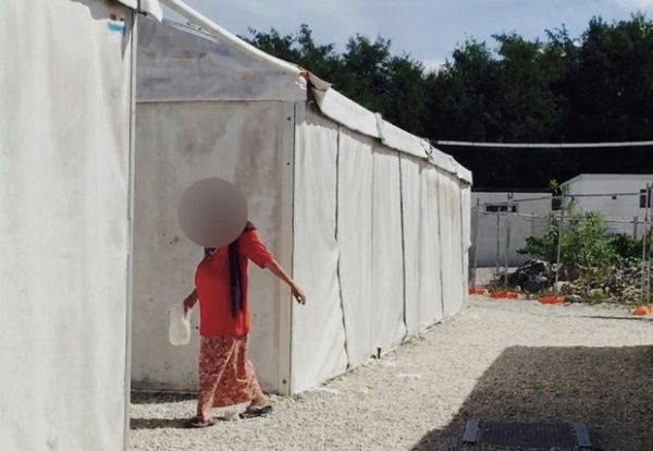 Secrecy is tight in the Australian-run detention centre on Nauru. Taking photos – even carrying a smartphone with a camera – is banned