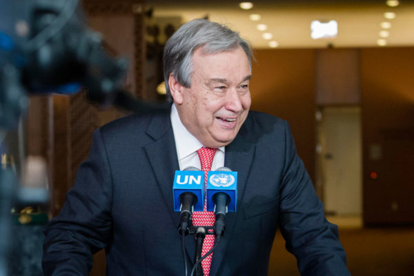 António Guterres of Portugal. UN Photo/Manuel Elias