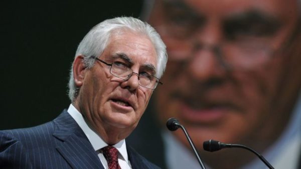 Exxon Mobil chief Rex Tillerson has been appointed as the next US secretary of state