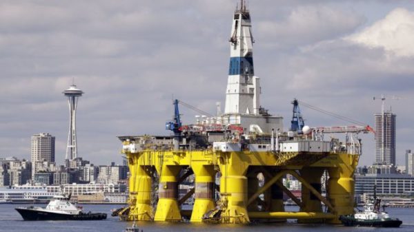 Arctic rigs like the "polar pioneer" were never actually deployed