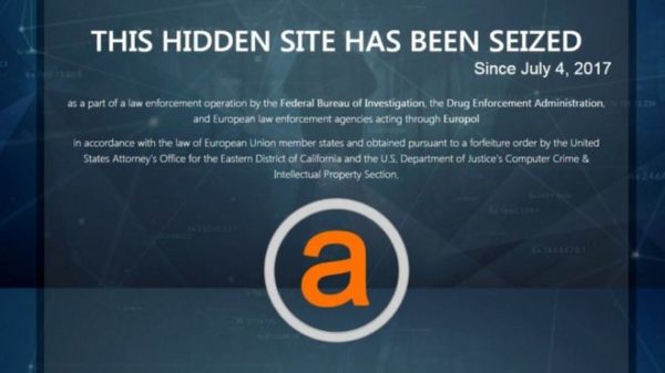 AlphaBay went offline earlier this month