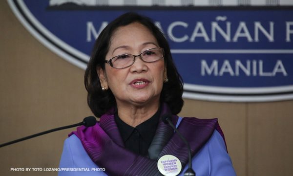 Philippine Commission on Women Chairperson Rhodora Masilang-Bucoy believes life imprisonment is still a more appropriate punishment for convicted rapists.