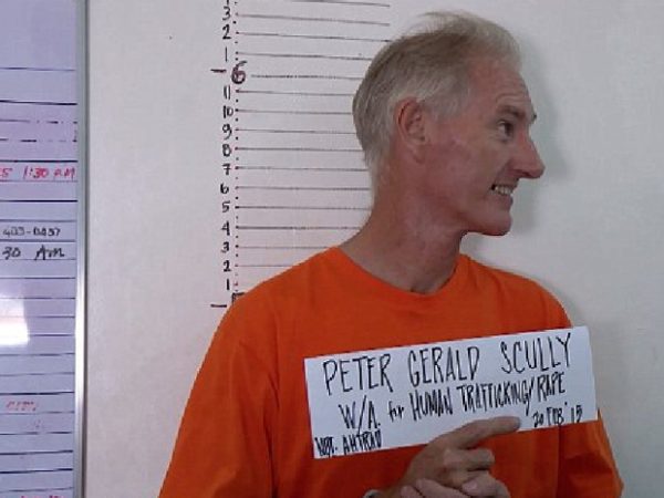 Margallo was really being financed by the Australian accused of the most depraved offences against children, Peter Gerard Scully from his prison cell. Photo / Nine Network