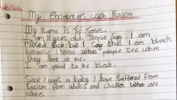 Meath boy writes letter outlining experience of racism