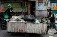 Philippine trash trawlers struggle with virus-led plastic surge