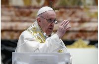 Pope says arms spending amid COVID ‘scandalous’ in Easter message