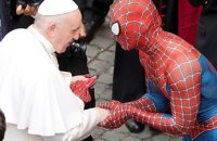 ICYMI: Spider-Man meets the Pope