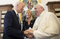 Pope calls Biden a 'good Catholic' during meeting