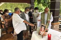 Filipino priest plants crosses, trees to stir nationalism