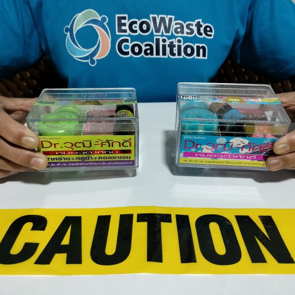 EcoWaste Coalition Finds Another Brand of Thai Skin Cosmetics Laden with Toxic Mercury