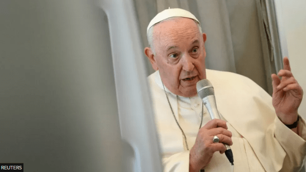 Pope and Protestant leaders denounce anti-gay laws