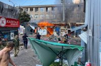 'Heinous' Russian strike on east Ukraine market kills 17