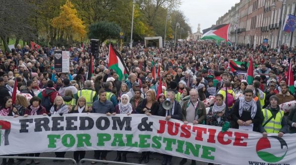 Pro-Palestine protest march in Dublin calls for end to Gaza conflict