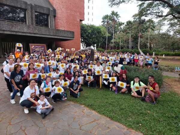 Sunflower Run as a campaign on empowerment of women and children